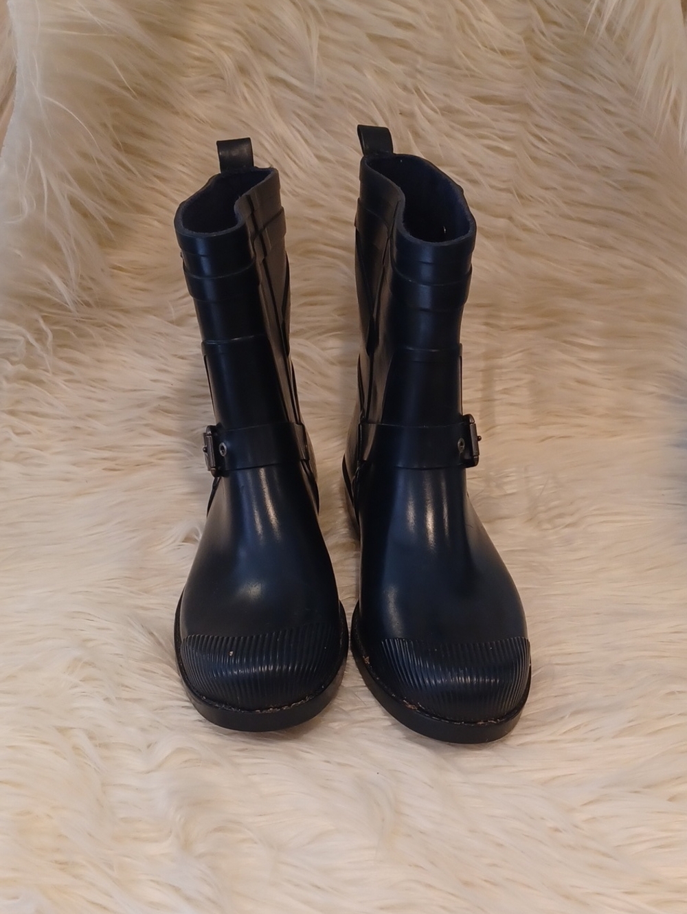 Coach Blue Women's Rain Boots